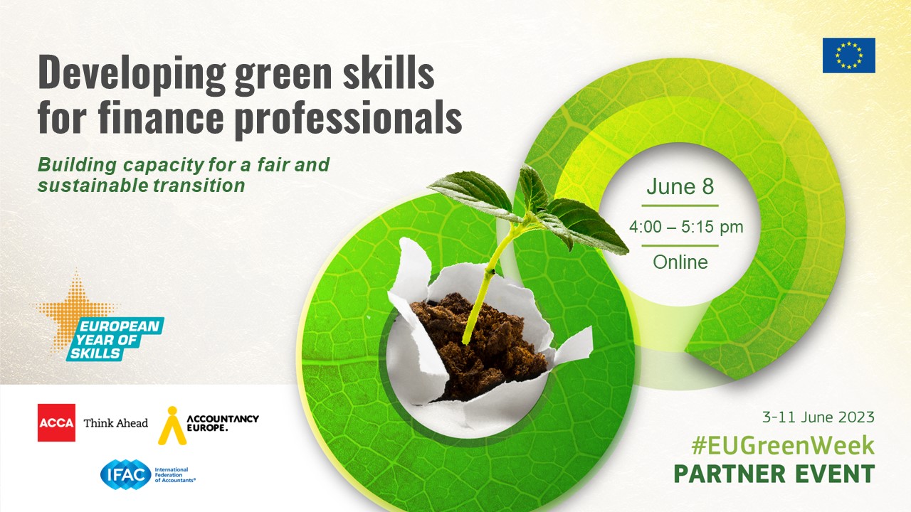 Developing green skills for finance professionals - Building capacity for a fair and sustainable transition