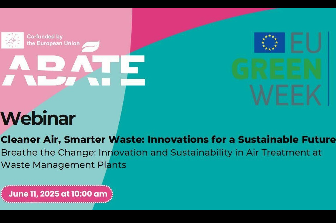 Life ABATE logo and EU Green Week 2025 visual identity