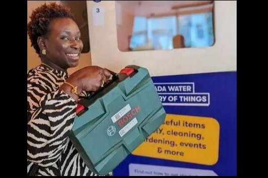 A sharing station in practice