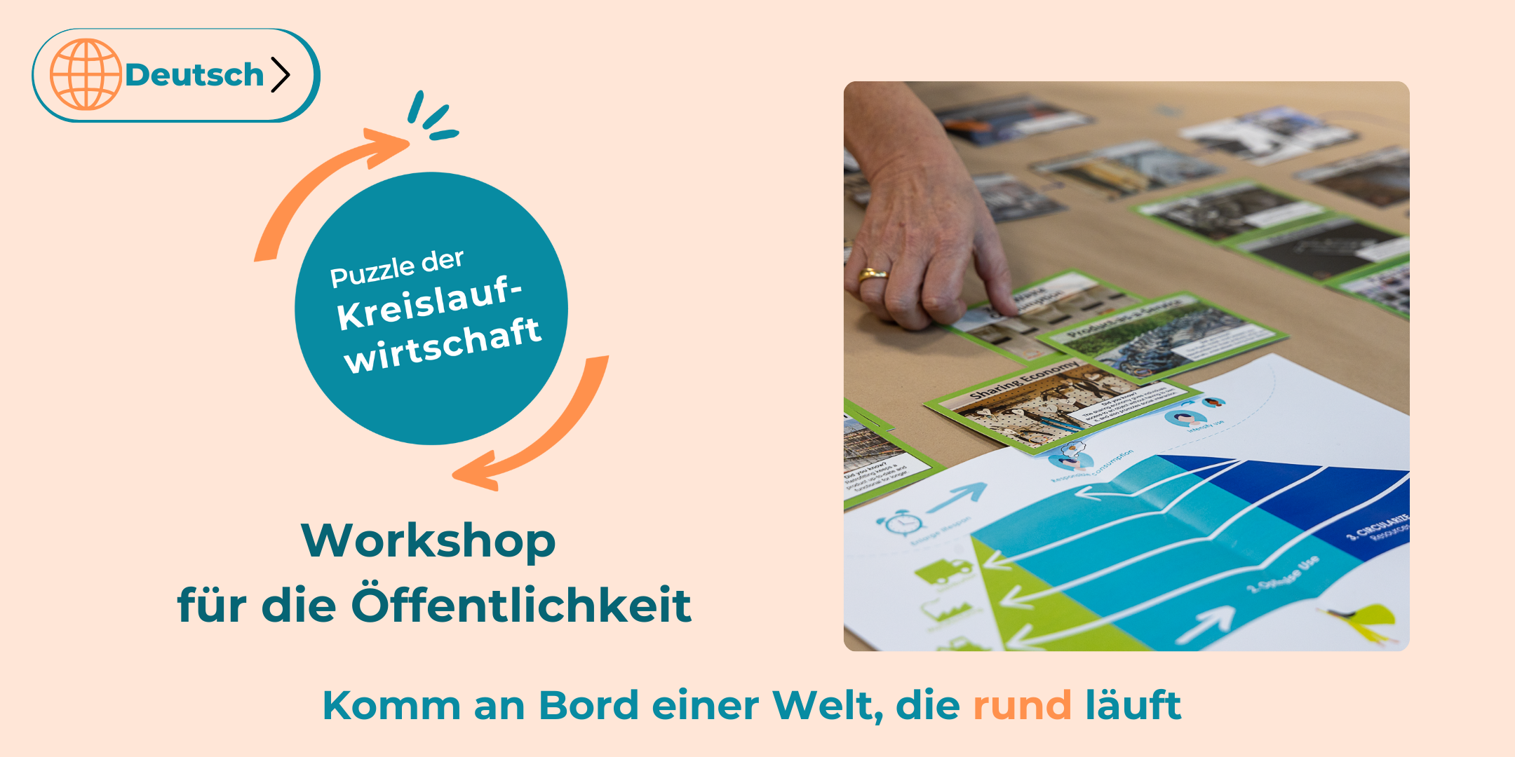 Puzzle der Kreislaufwirtschaft in Köln-Ehrenfeld