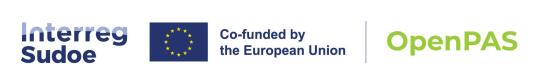 Project OpenPAS. Interreg Sudoe