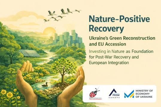 Shaping Ukraine’s recovery through nature: restoring ecosystems, building green cities and advancing EU integration