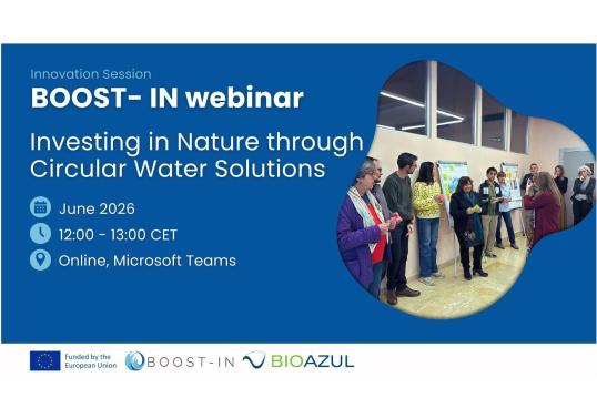 BOOST-IN Innovation Session_Investing in Nature through Circular Water Solutions